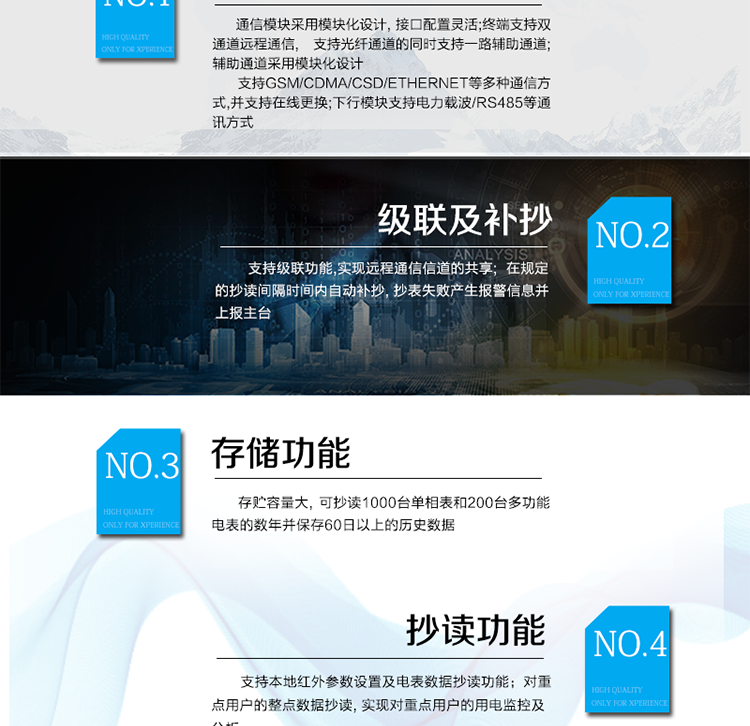 智能載波抄表集中器
       智能載波抄表集中器是完全符合《電力用戶用電信息采集系統功能規范》等國網標準，是低壓電力線集中抄表的主要設備。